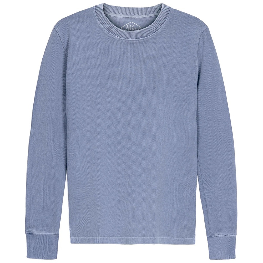 NWT - ALEX CRANE Caza Wave Blue Sweater